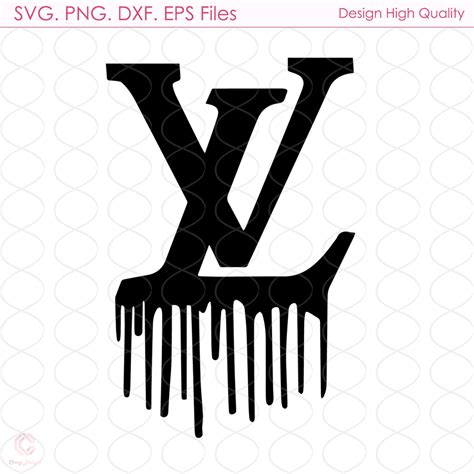 louis vuitton dripping logo|dripping lv logo download.